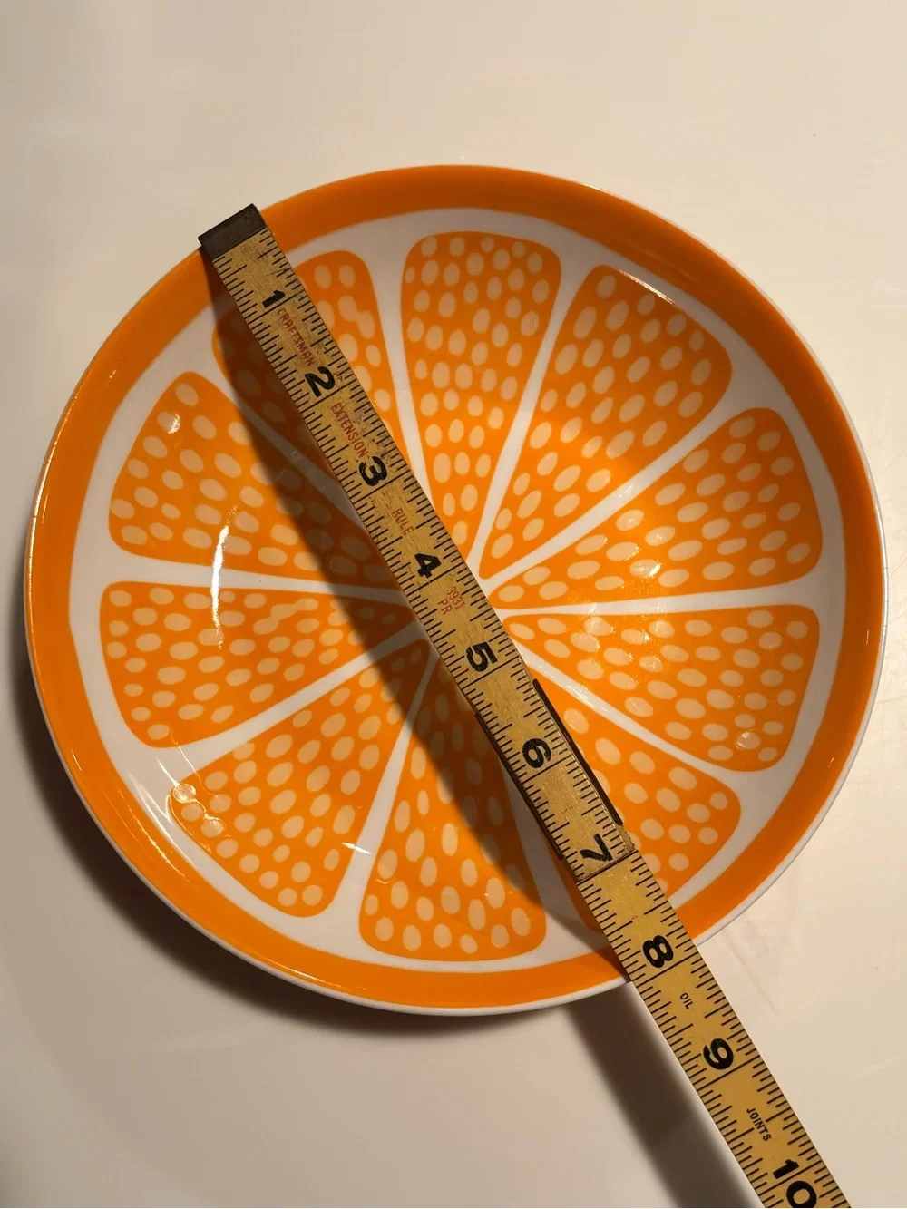 Eaton Fine Dining Orange Citrus Slice 8” Bowl Retro Mod Kitchen